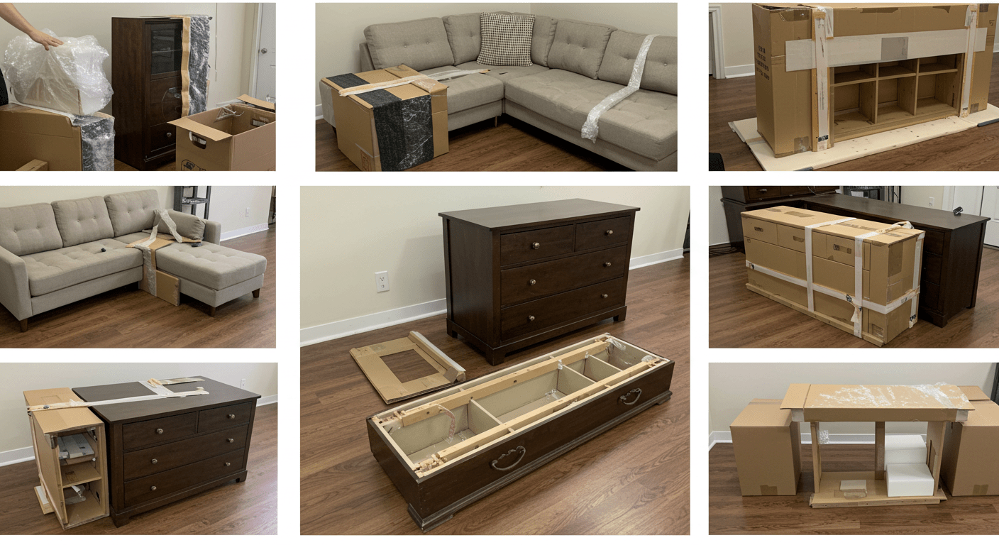 Prepare Furniture For Long-Distance Moving